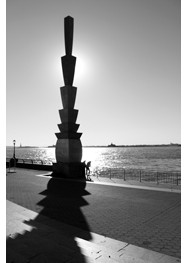 Fotografia em Preto e Branco "Battery Park - New York - 2012" by Carlos Gondim